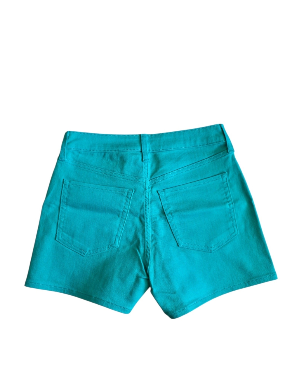 Old Navy Teal High Rise WOW Shorts NWT Size 2 - Picture 3 of 7